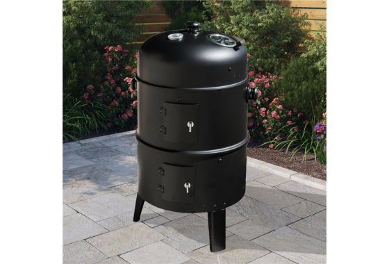 BillyOh Arizona 3 in 1 Charcoal Smoker Steel Upright BBQ Dru