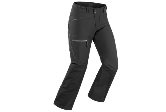 Decathlon Wedze Men's Freeride Ski Trousers Fr500 - Black