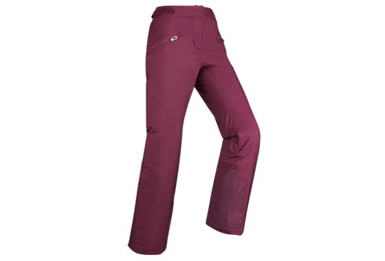 Decathlon Wedze Women's Downhill Ski Trousers 180 - Plum