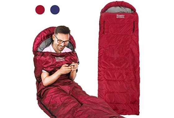 Sleeping Bag, Portable Lightweight 3-4 Season Sleeping Bags 