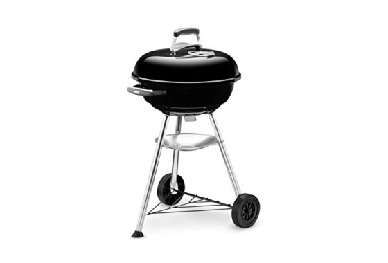 Weber Compact 47cm Charcoal BBQ Black