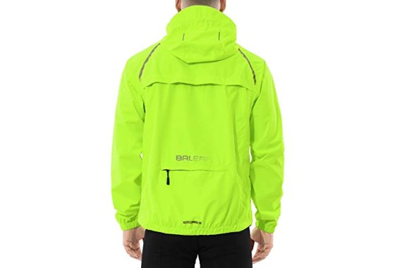 BALEAF Men's Cycling Running Jacket Waterproof Reflective Li