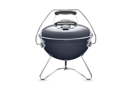 Weber 1126804 Smokey Joe Premium Charcoal BBQ, Grill, Slate 