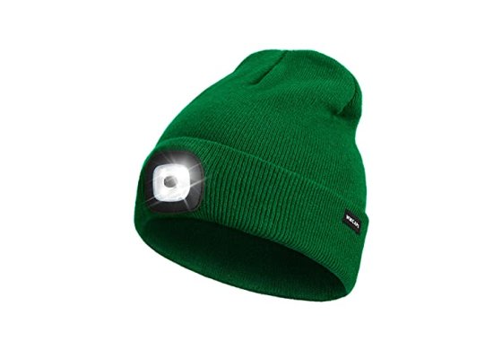 Beanie Hat with Light, Perfect Dad Gifts in Christmas, USB R