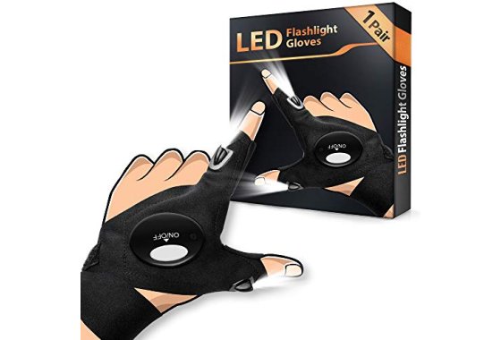 Gloves with Lights Fishing Accessories - Fishing Gifts Gadge