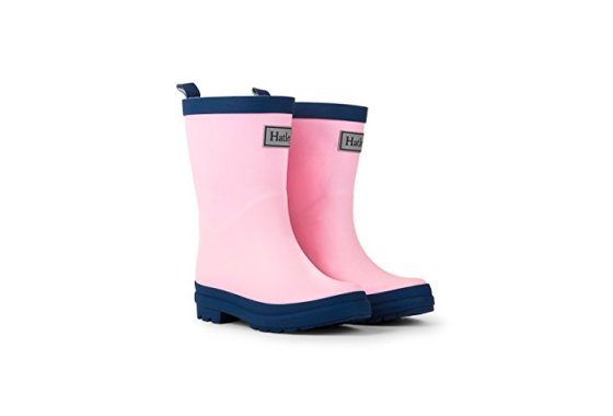 Hatley Kid's Classic Wellington Rain Boots, Pink (Pink & Nav