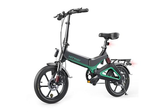 HITWAY Electric Bike Lightweight 250W Electric Foldable Peda