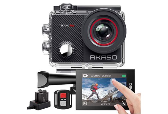 AKASO EK7000 Pro 4K Action Camera with Touch Screen EIS Adju