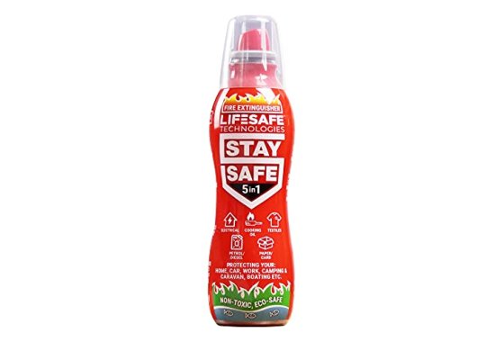 StaySafe 5-in-1 Fire Extinguisher, Best Extinguisher for Hom