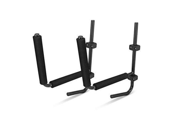 Kayak Wall Rack 2 Pieces Canoe Rack Wall, Heavy Duty Steel K