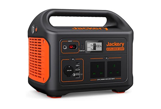 Jackery Portable Power Station Explorer 1000, 1002Wh Solar G