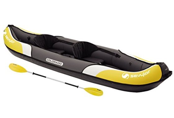 Sevylor Colorado Stable and Comfortable Inflatable Kayak wit