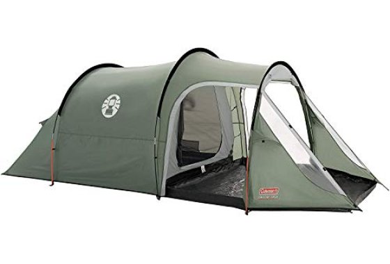 Coleman Coastline 3 Plus 3 Man Tent - Green/Grey