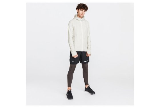 Run Warm+ Men's Running Jacket Ice White