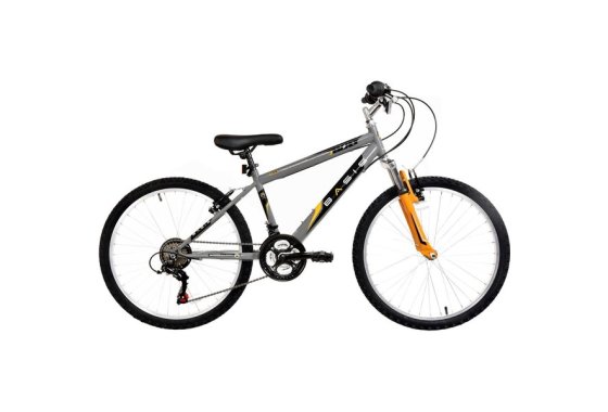 Basis Bolt Boys Hardtail Mountain Bike, 24in Wheel, 18 Speed