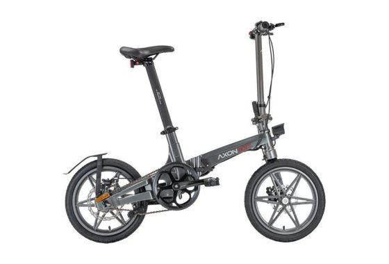 Axon Rides Pro Max Electric Folding Bike, Dark Grey