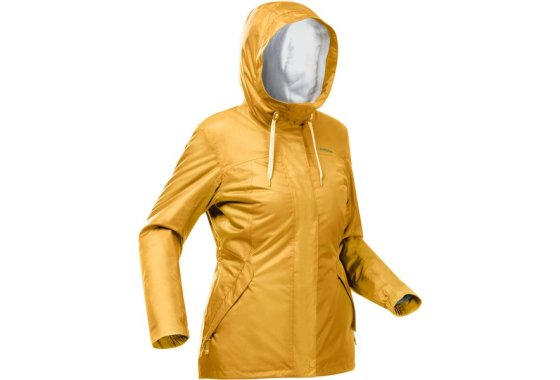 Women’s Warm Hiking Rainjacket - Sh100 X-warm -10°c