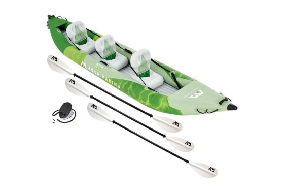 Aqua Marina Betta 475cm 3 Person Inflatable Kayak Complete P