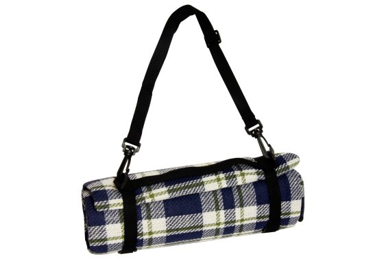 Halfords Waterproof Tartan Picnic Blanket Xl