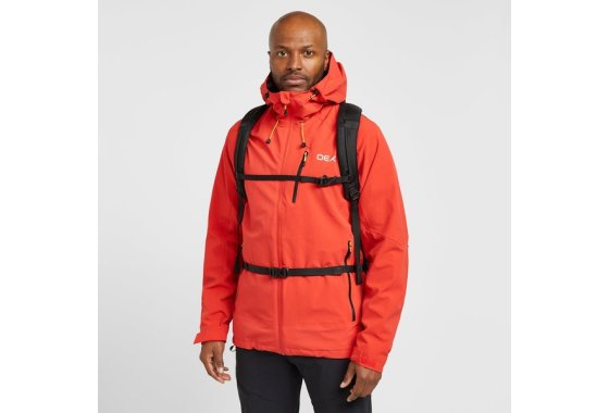 OEX Men's Aonach Waterproof Jacket, Red