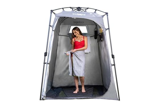 Colapz Camping Shower Tent and Pop Up Toilet Tent - Addition