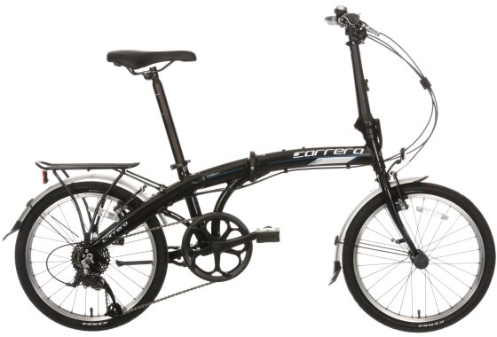 Carrera Intercity Folding Bike Black