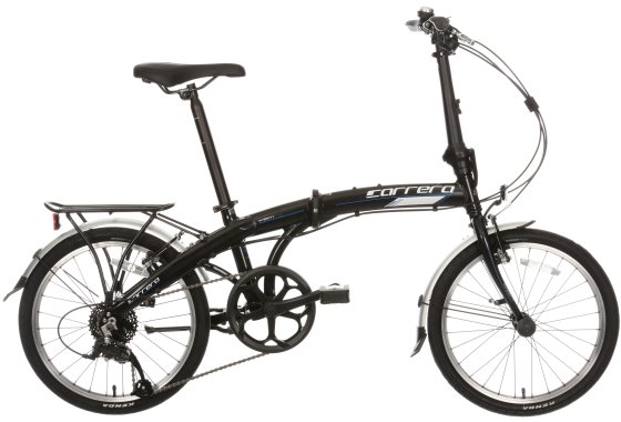 Carrera Intercity Folding Bike - Black