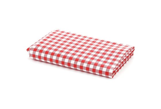 HI-GEAR Gingham Camping Tablecloth, Red/White