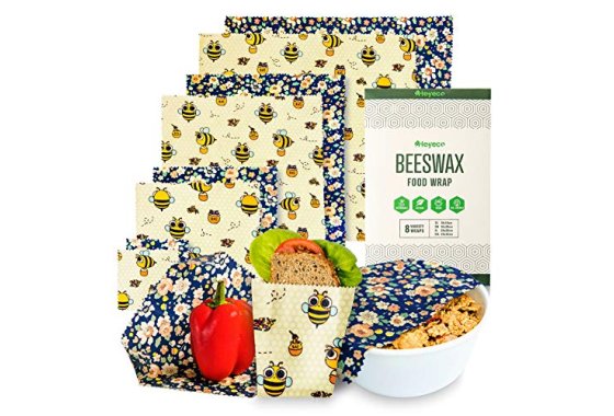 Beeswax Wraps | Set of 8 | Eco Friendly Sustainable Reusable