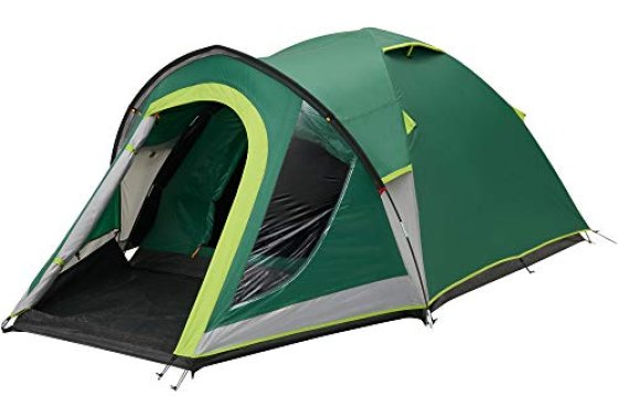 Coleman Kobuk Valley 3 Plus Tent - Green/Grey, One Size