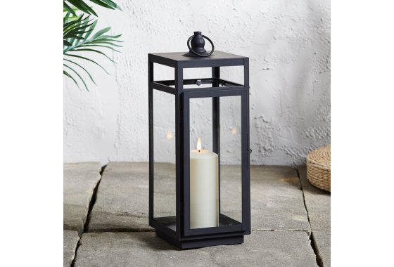 Large Bunbury Garden Lantern with TruGlow® Candle