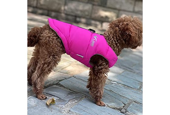 Dog Winter Jacket, Waterproof Windproof Dog Winter Vest Supe