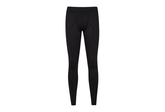 Mens Running Leggings - Black