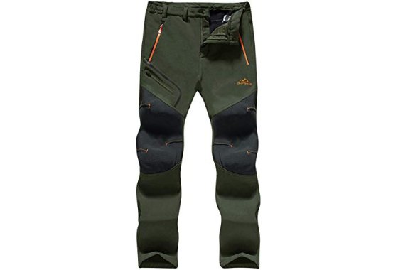 TACVASEN Outdoor Trousers for Men Hiking Trousers Waterproof