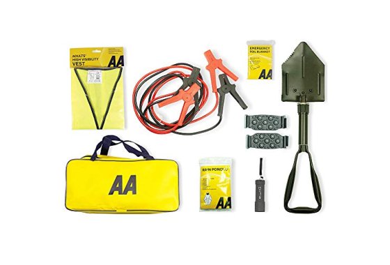 AA Emergency Winter Car Kit AA5281 - Folding Snow Shovel, 9-