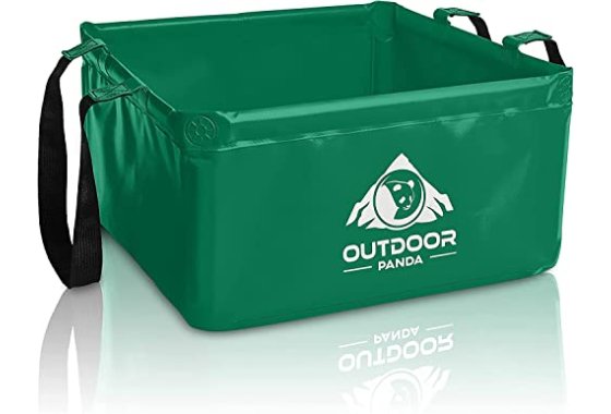 Outdoor Panda Folding Bowl 20 litres I Foldable Camping Wash