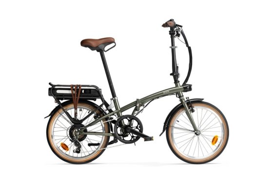 Electric Folding Bike E-fold 500 - Green