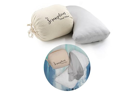 Honeydew Scrumptious Travel Pillow – Made in USA with Coolin