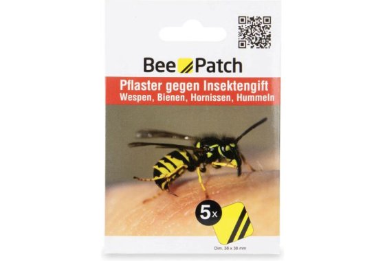 Bee-Patch - Bee and Wasp Plaster - First aid kit size 38 x 3