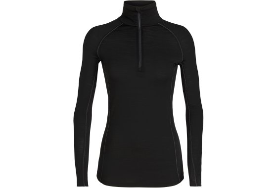 icebreaker Merino 150 Zone Women's Long Sleeve Half Zip - Bl