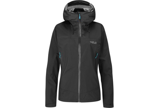 Rab Downpour Plus 2.0 Women's Jacket - black 10