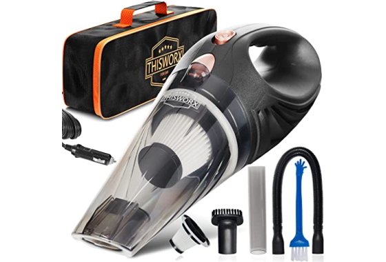 ThisWorx Car Vacuum Cleaner - Portable, Lightweight, Powerfu