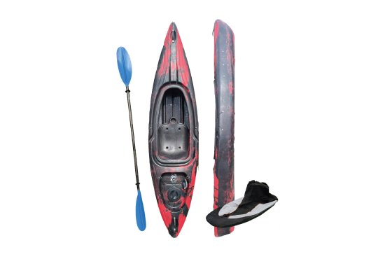 Deluxe Sit-in-Kayak with Paddle & Spraydeck -