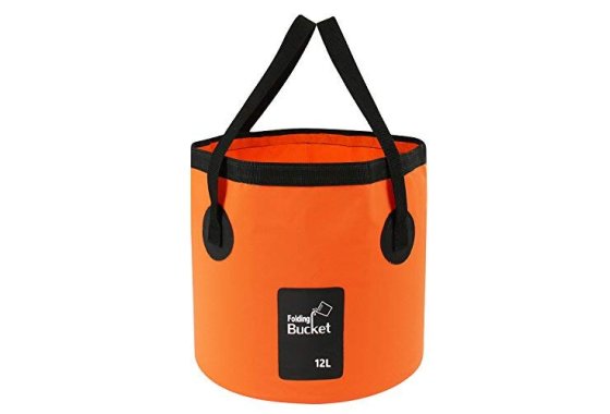 iGreely Folding Bucket - Foldable Camping Storage Container 