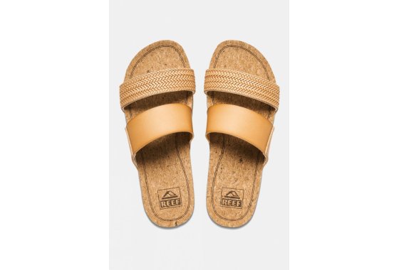 Reef  Womens Cushion Vista Hi Sandals - Beige  4
