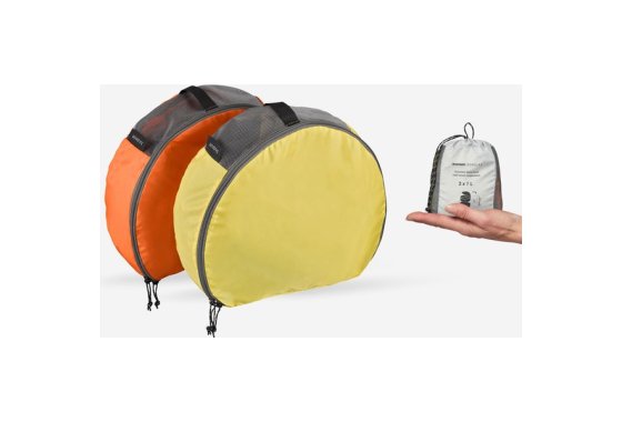 Half-moon Storage Bags For 50 To 70l Backpacks - 2-pack