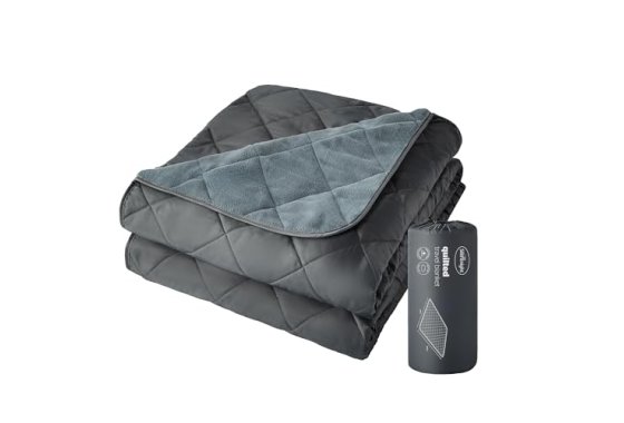 Silentnight Camping Collection Quilted Travel Blanket - Cosy