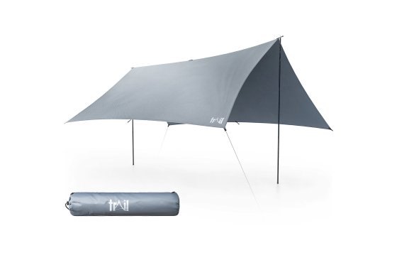 Lightweight Camping Tarp Pole Shelter