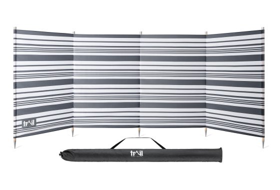 Premium 5 Pole Wooden Windbreak