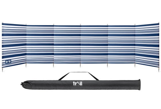 Premium 7 Pole Wooden Windbreak